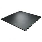 Interlocking floor mats: KRAIBURG Cirrus 3/4 inch thick rubber mat.