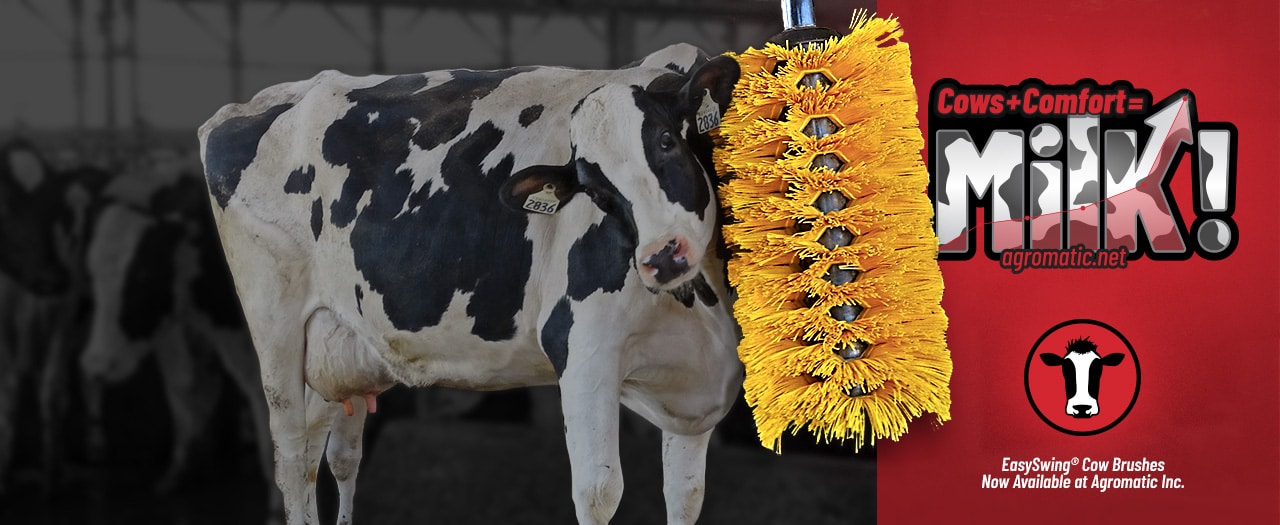 EasySwing Small Cow Brush for Sale | Low Maintenance Cattle Scratcher