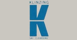 Klinzing "K" logo: SAY "CLEANSING".