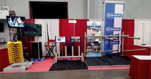 Agromatic's Keystone Farm Show York PA booth (2026).
