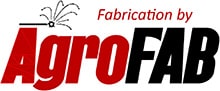 Metal fabrication by AgroFAB logo.