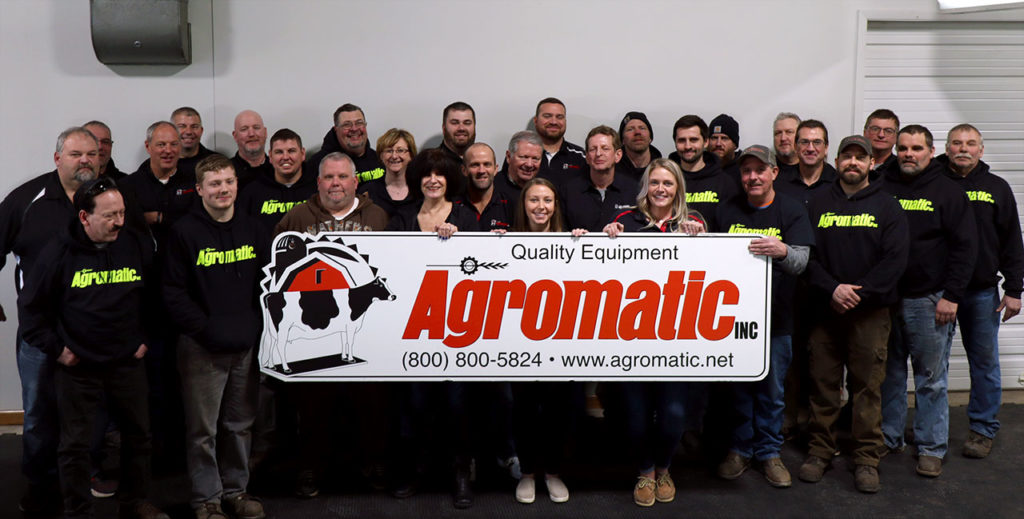 Agromatic staff group picture December 15th, 2019.