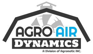 Agro Air Dynamics logo: Commercial HVLS Fans.