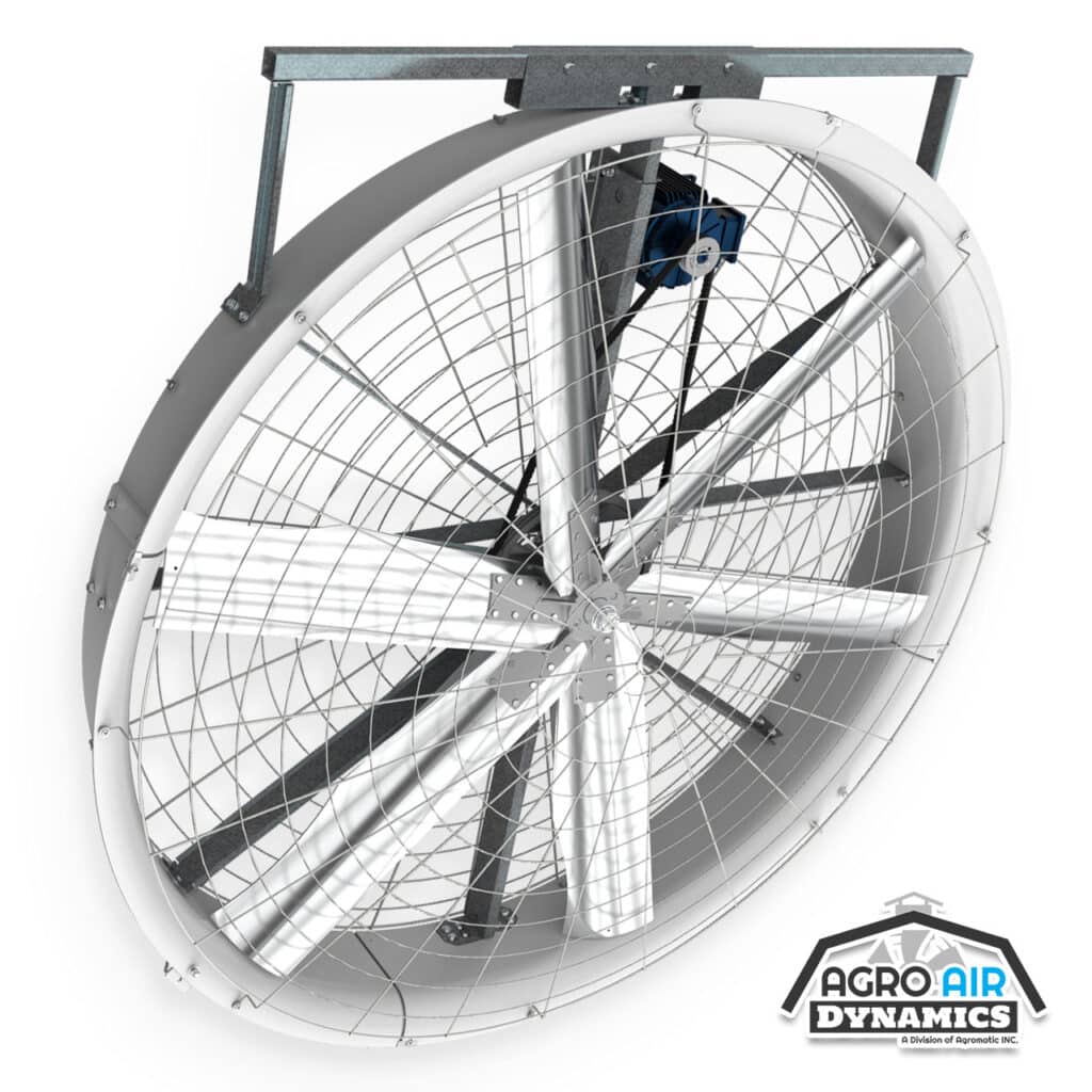 Dairy Farm Panel Fans: Agro Air Dynamics Barn Ventilation
