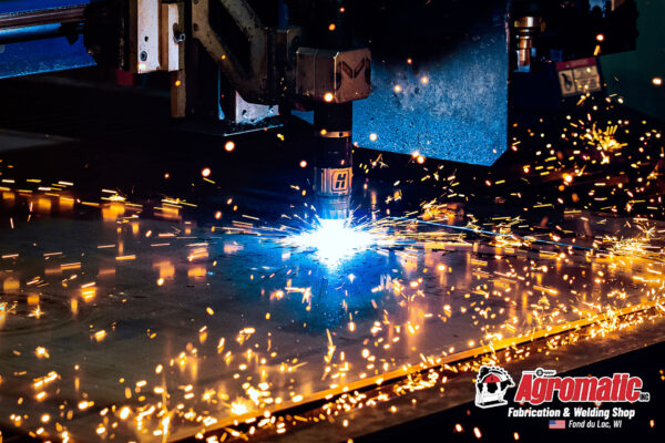 Automated high definition plasma cutter in Fond du Lac, WI.