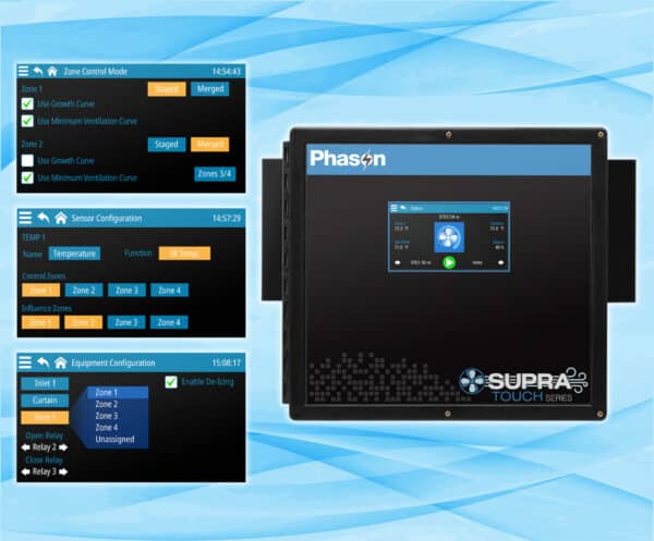 Phason Supra Touch Screens