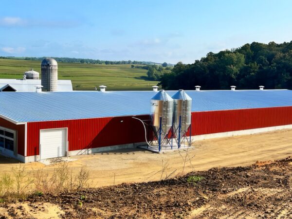 Revolutionary Round Barn Chimney Roof Vents