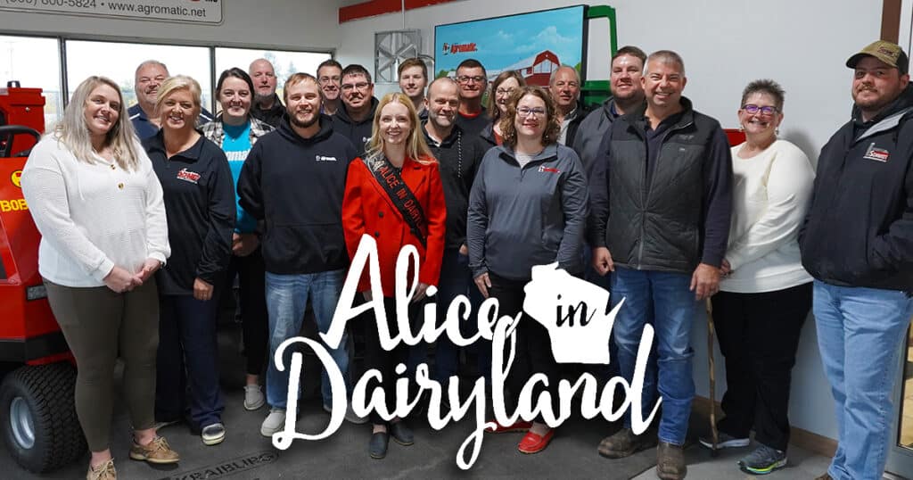 76th Alice in Dairyland Ashley Hagenow at Agromatic.