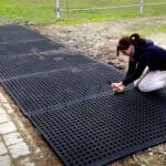 Perforated Horse Stall Mats Underside