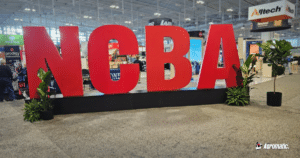 NCBA CattleCon 2026 sign in Nashville, TN.