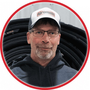 Jim Maki, Agromatic sales representative for Wisconsin, Illinois and Indiana.