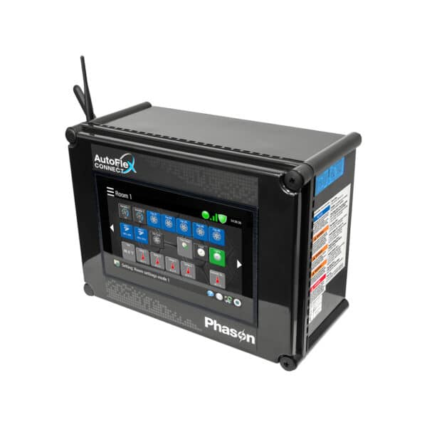 Phason Autoflex Connect III model AFXMINICONNECT3 front and side view
