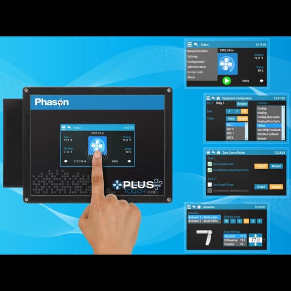 Phason Plus Touch display.