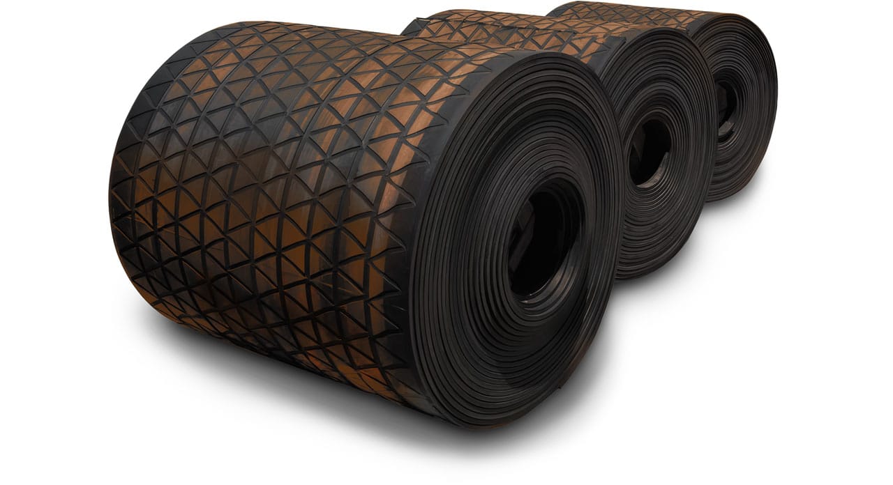 DairyGrip Rubber Floor Belting rolls.